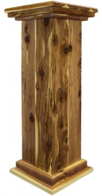 Economy Series Aromatic Cedar Floor Pedestal