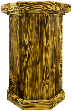 Classic 20" Burnt Pine Pedestal