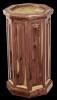 Aromatic Cedar Raised Panel Floor Pedestal