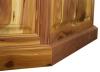 Raised Panel 24" X 32" Aromatic Cedar Pedestal