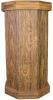 Red Sienna Weathered Wood Pedestal