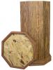 Red Sienna Weathered Wood Pedestal