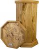 Golden Oak Classic Series Floor Pedestal