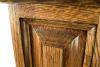 Java Oak Raised Panel Floor Pedestal