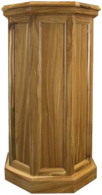 Flat Panel Aromatic Cedar Floor Pedestal