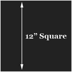 12" X 12" Square Habitat Bases