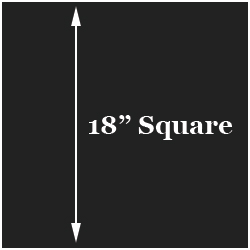 18" X 18" Square Habitat Bases
